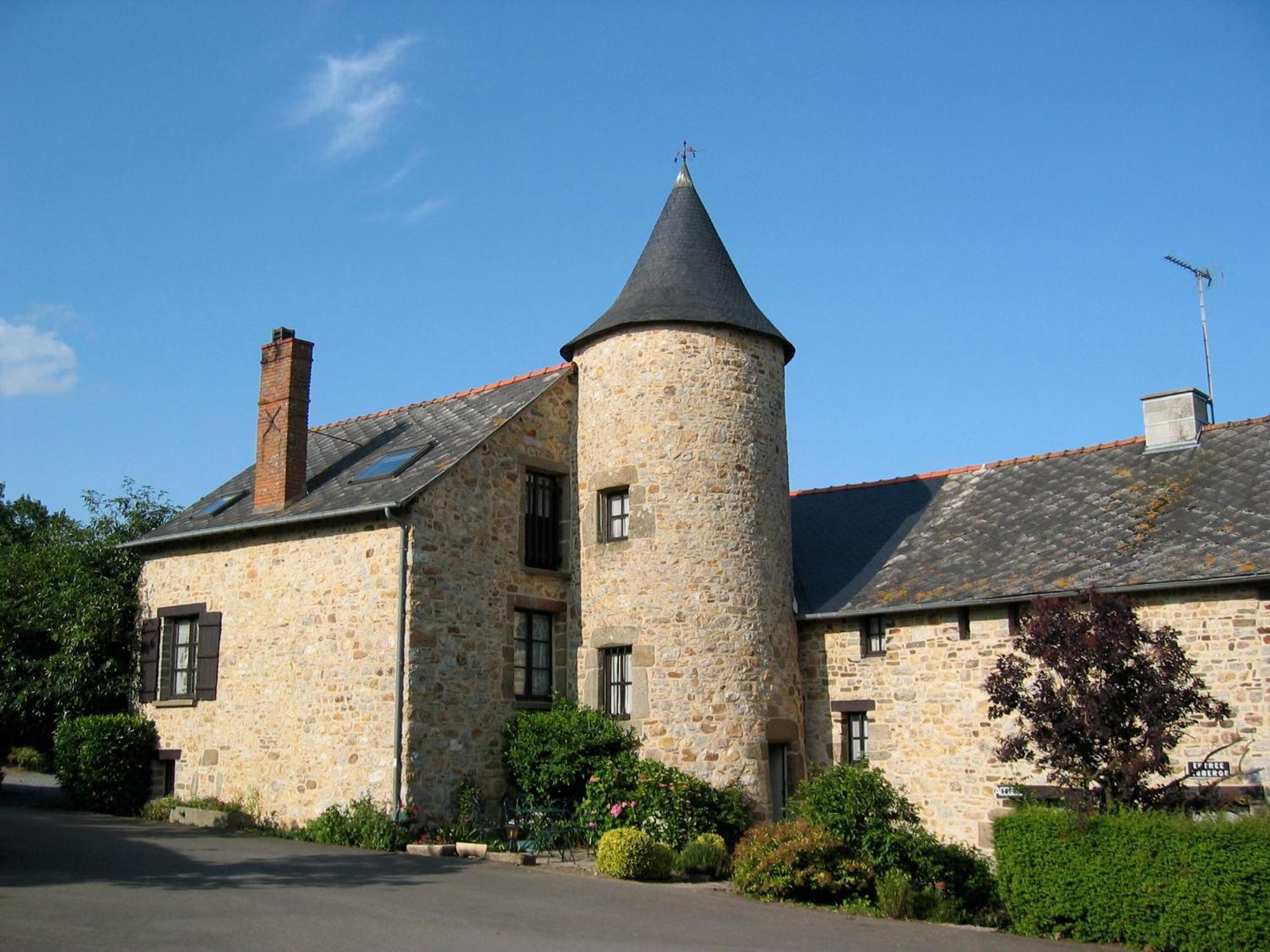 Chambres D'Hotes De La Ferme Auberge De Mesauboin Bille Exterior photo